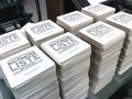 Baltimore Liste Logotype on some promotional Coasters